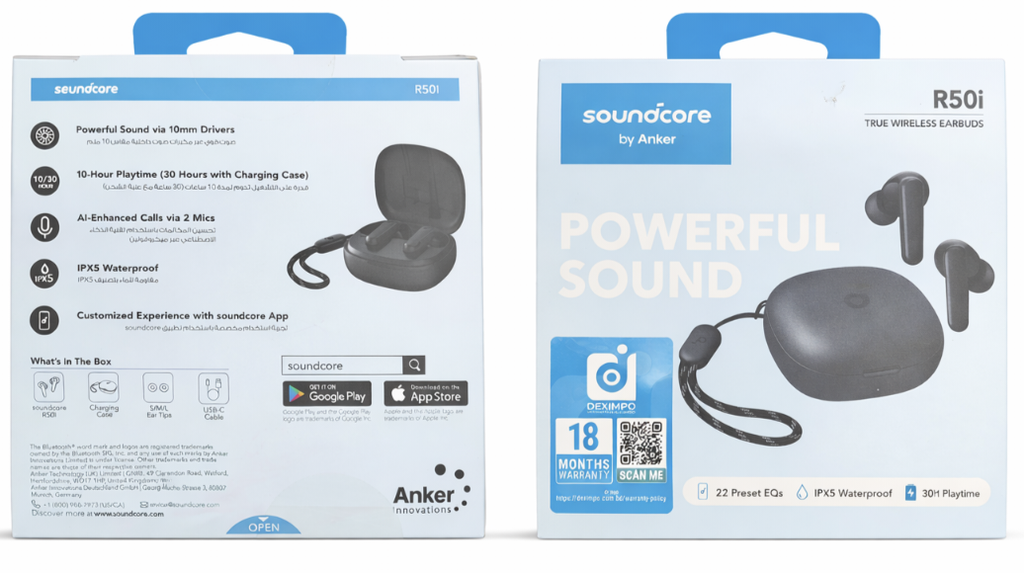 R50i True Wireless Earbuds.Anker Soundcore