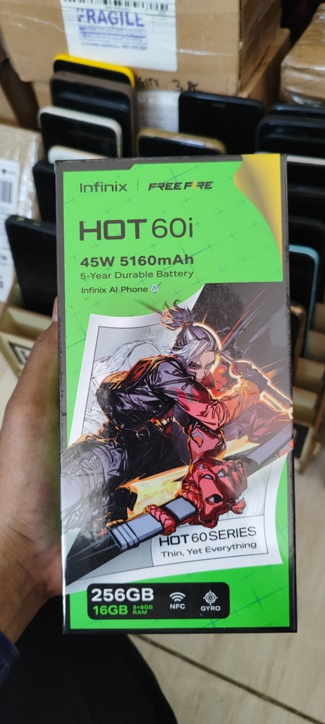 Infinix Hot 60i .8/256Gb Nfc - Helio G81 120Hz