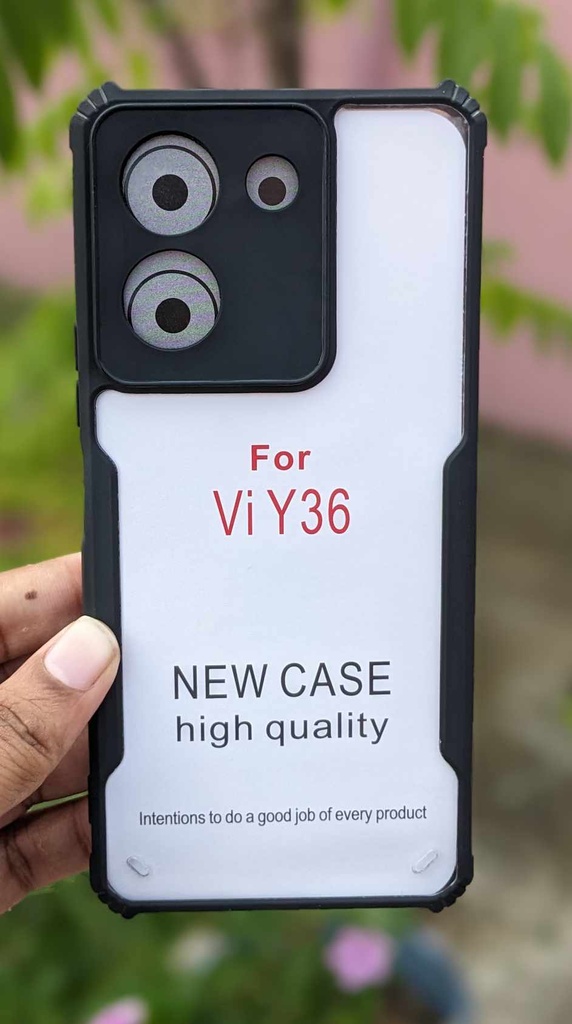 For vivo Y36 Cases Shockproof Airbag Bumper Soft Back Transparent Shell Covers Xundd Protective Back Cover