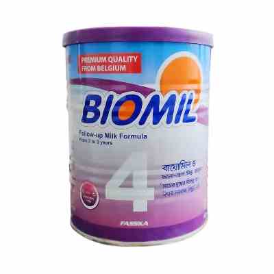 Biomil 4 Follow-Up Milk Powder Tin (2-3 Years) 400 gm
