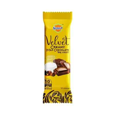 Nutri+ Velvet Creamy Milk Chocolate Bar 15 gm