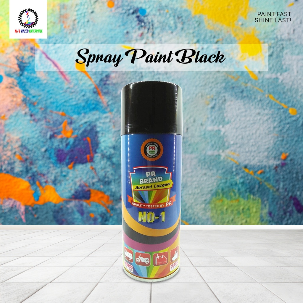 Spray Paint Black for bike