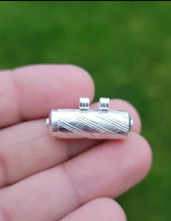 lucky taweet locket pendant black thread necklace