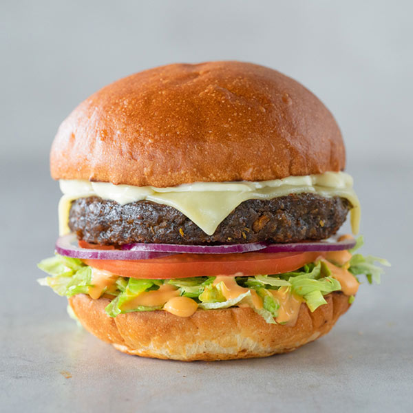Meaty Mushroom Burger