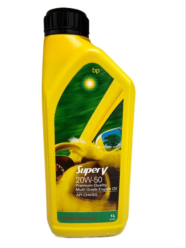 Super V Premium Quality Multi Grade 20W-50 mineral lubricant with Active Cleansing technology to provide ultimate engine protection and performance for all kinds of commuter motorcycles