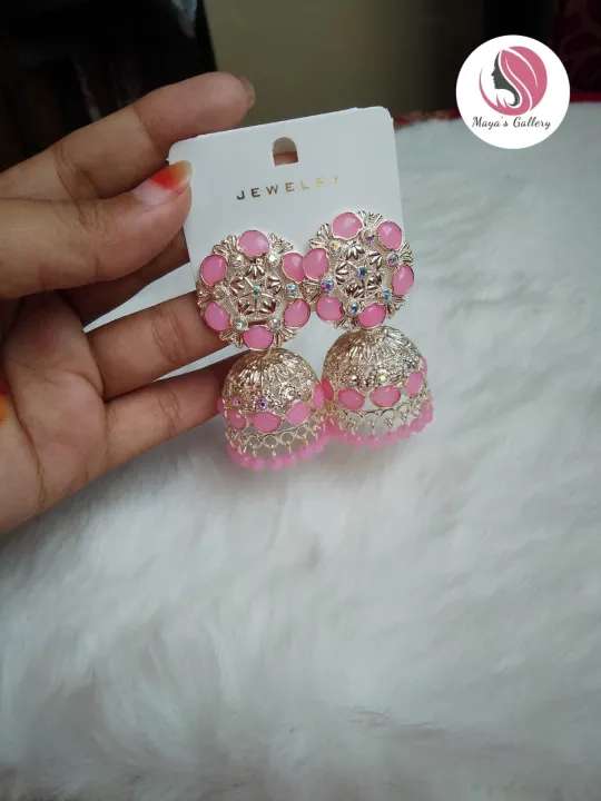 Trendy Original Imported Indian Stone Earrings