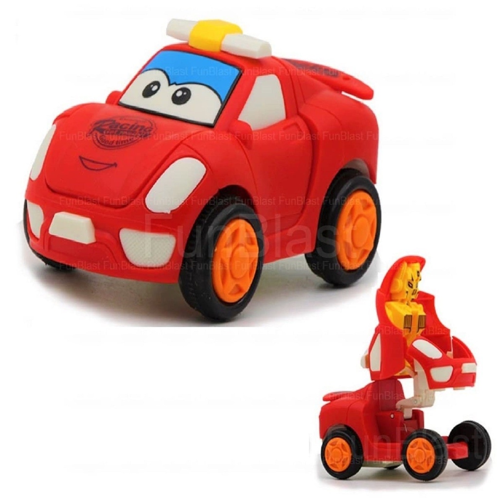 MINI ROBOT CAR TOY 2-in-1 Transforming Fun for Kids Kidzy Casa