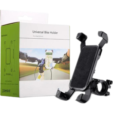 Smart Anti-Slip Universal 360 Rotating Bicycle Bike Phone Holder For Smart Phone - Mobile Stand