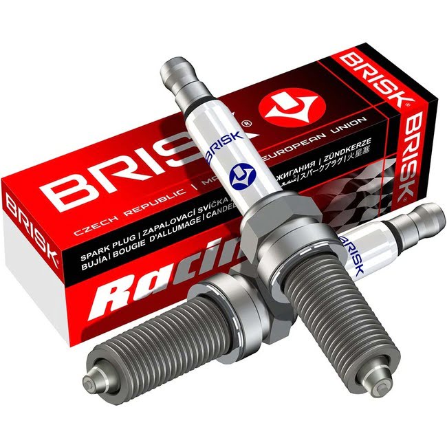 Brisk Racing Premium Multi Spark Plug (AR12ZS) Share On Social Media