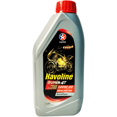 Havoline 20W-40 Mineral Motorcycle Engine Oil 1 Ltr