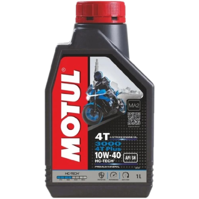 MOTUL 3000 4T Plus Mineral 10W40 Motor-Cycle Engine Oil 1 Liter