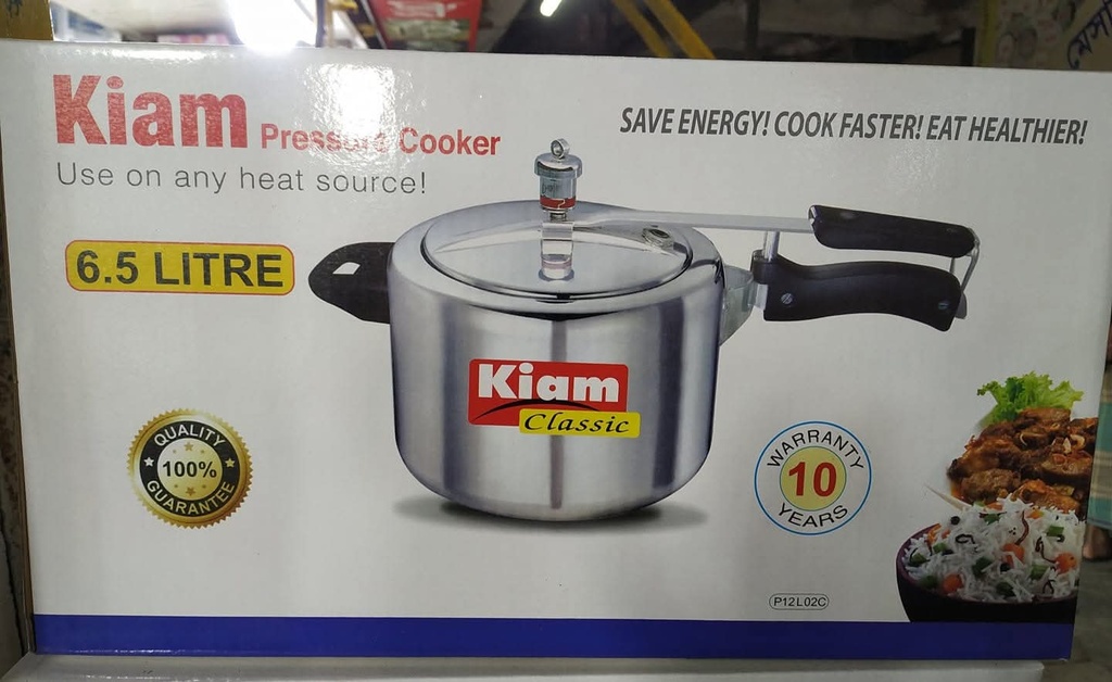 kiam Pressure Cooker Warranty: 10 Years