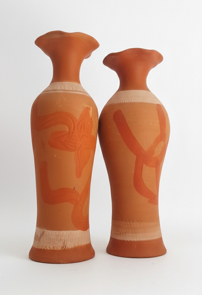 মাটির ফুলদানি- প্রতি পিছ