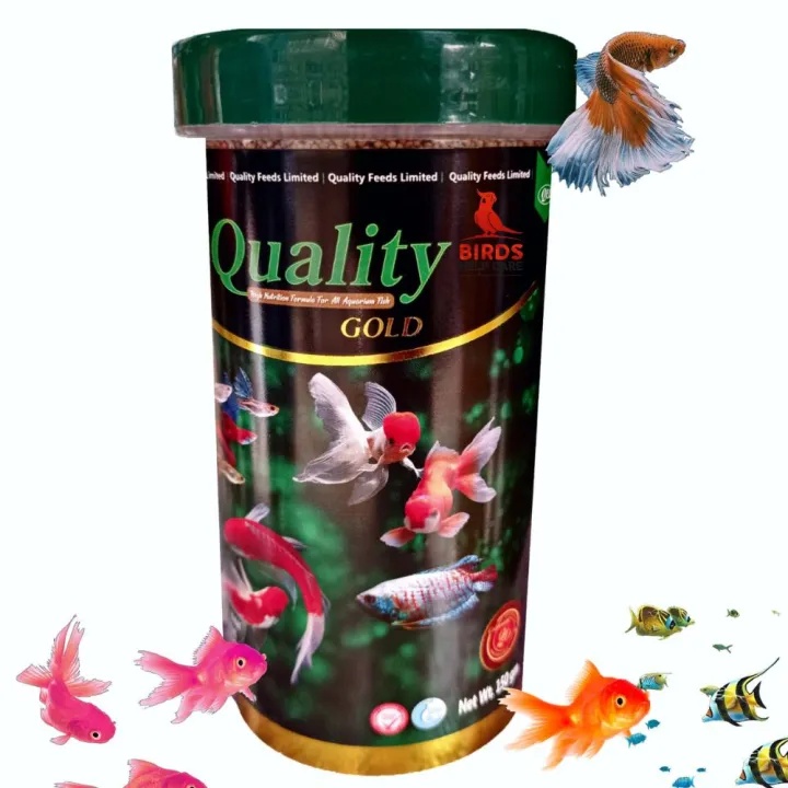 Quality Gold Aquarium Fish Food-150g
