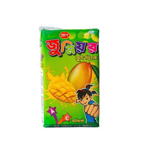 Pran Junior Fruit Drink Mango 125ml