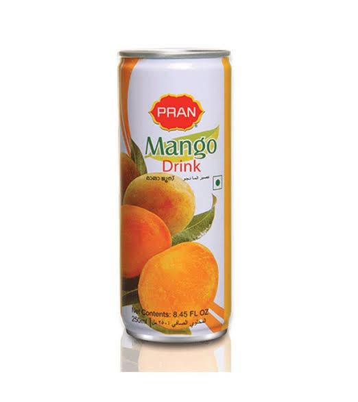 PRAN Mango Juice Can-250 ml
