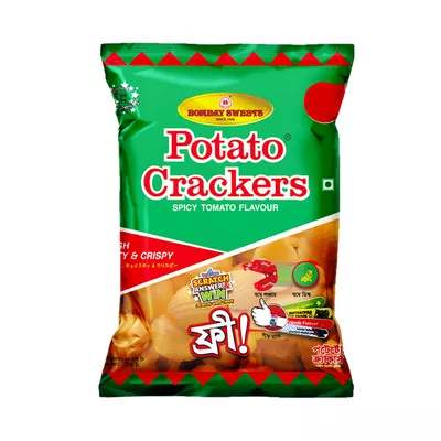 Bombay Sweets Potato Crackers 28 gm