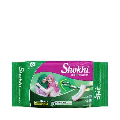SS1 Shokhi Sanitary Napkin (Belt) 8 pcs