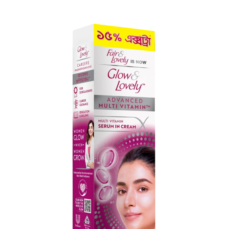 Glow & Lovely Face Cream Advanced Multivitamin 27g Size: 27gm
