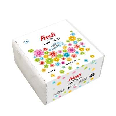 Fresh White Paper Napkin Non-Perfumed 100 pcs