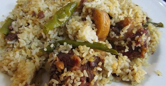 খাসির তেহেরি হাফ প্লেট