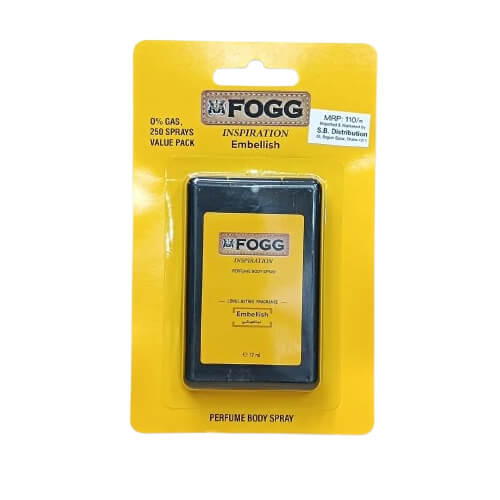Fogg Inspiration Pocket Perfume Embellish 17ml