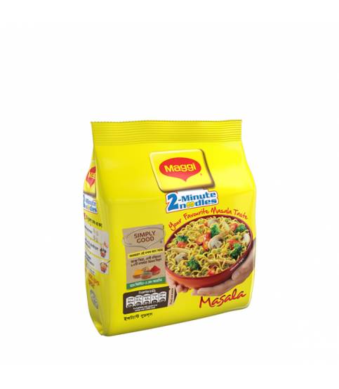 Nestle Maggi 2-Minute Masala Instant Noodles: 4 pack