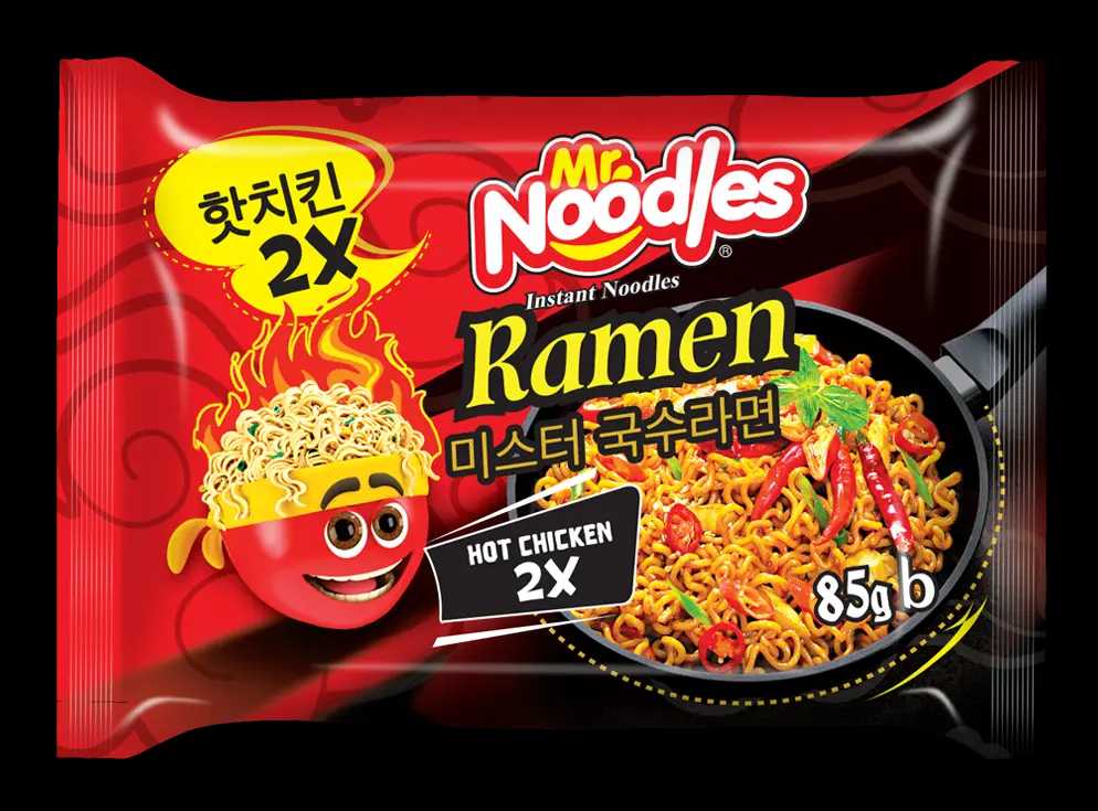 Mr. Noodles Ramen Hot Chicken 2x Spicy Flavor 85gm