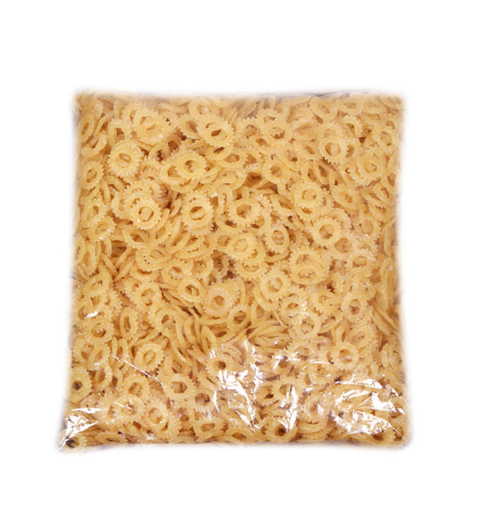 Ready To Fry Ring Papor Chips Crunchy Papad Chips Snacks-250gm