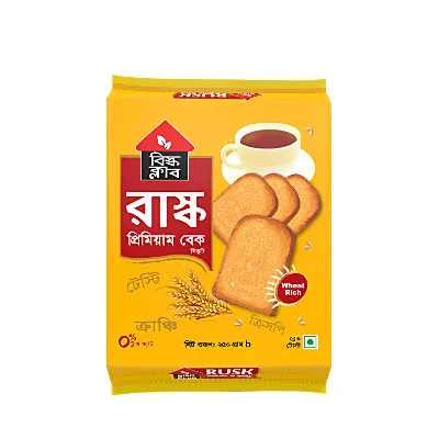 Bisk Club Rusk Premium Bake Biscuit 250 gm