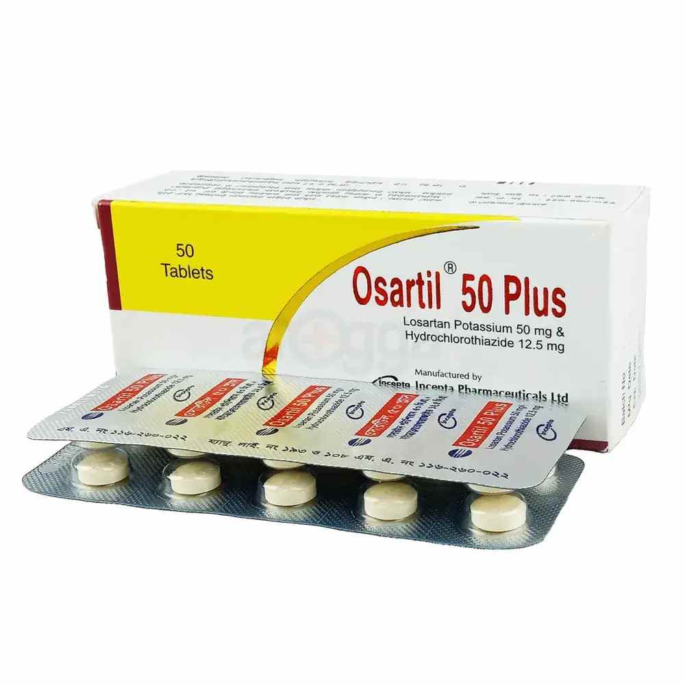 Osartil Plus 50/12.5mg Tablet