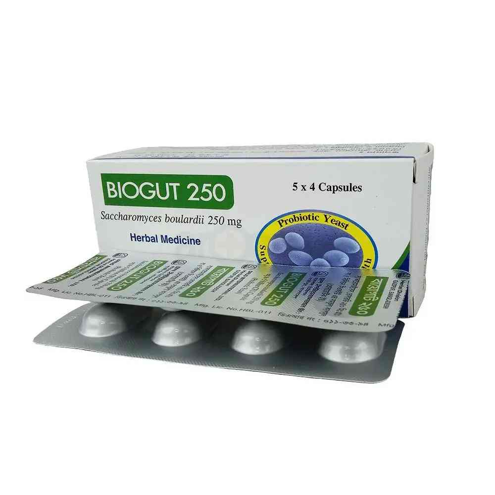 Biogut 250mg Capsule