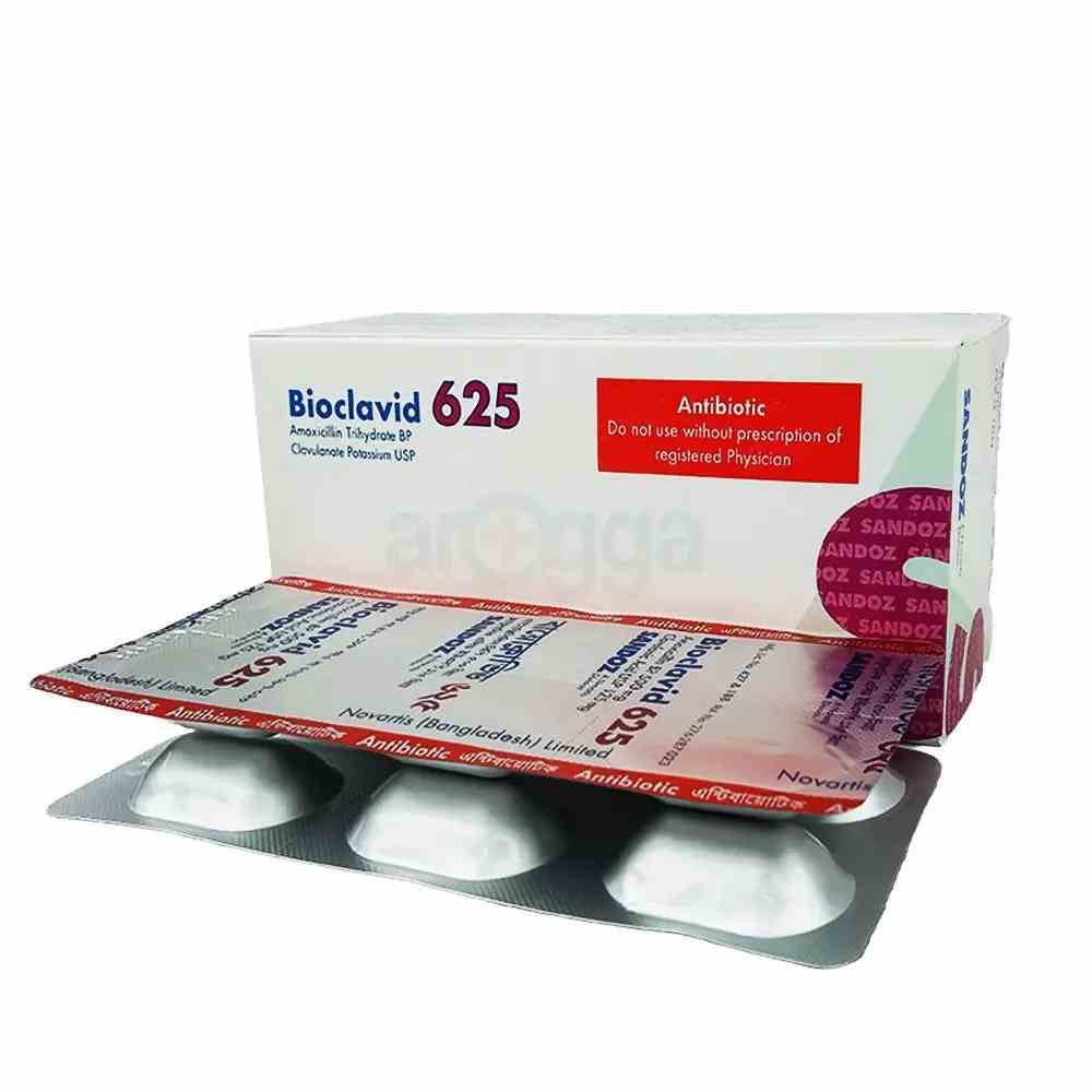 Bioclavid 625mg Tablet
