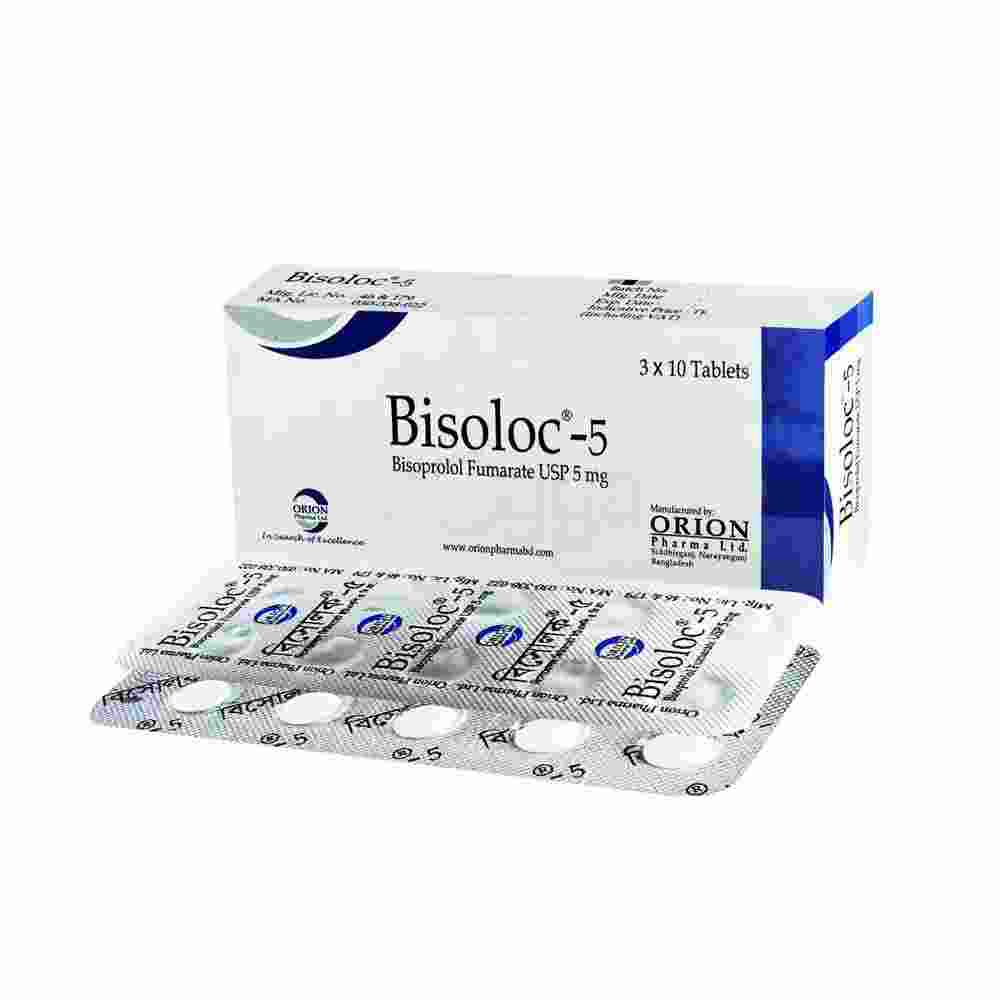 Bisoloc 5mg Tablet