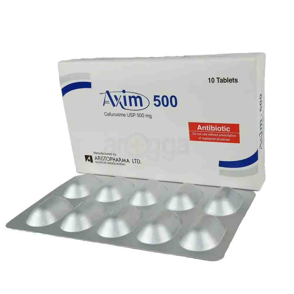 Axim 500mg Tablet