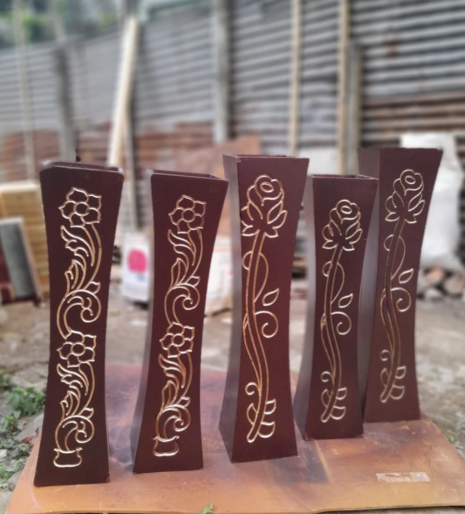 Flower Vase Wooden - 24 inch