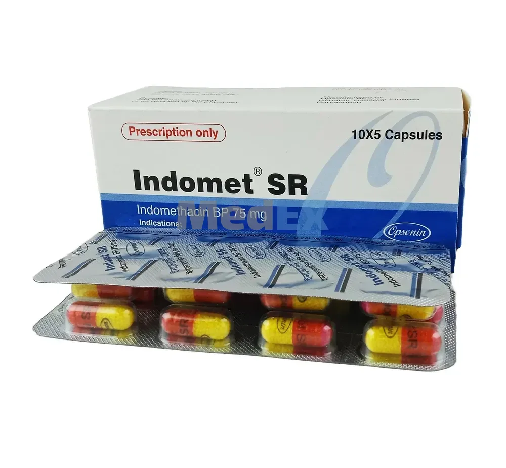 Indomet  SR tablet per Strip10pcs