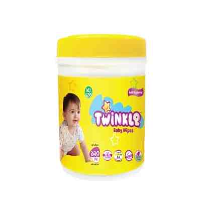 ACI Twinkle Baby Wipes Jar 120 pcs