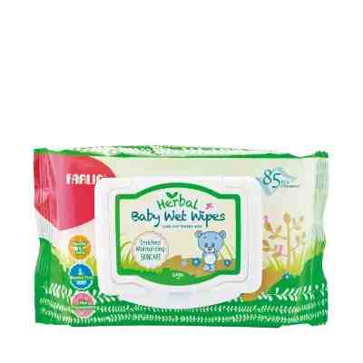 Farlin Herbal Baby Wet Wipes 85 pcs
