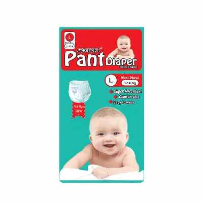 Comfort Baby Diaper Pant L (9-14 kg) 36 pcs