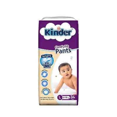 Kinder Comfy Fit Pants Diaper L (8-15 kg) 5 pcs