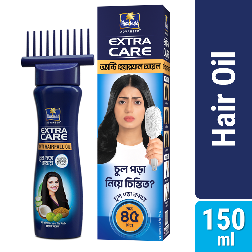 Parachute Hair Oil Anti Hairfall Oil Extra Care (Root Applier) Size: 150ml