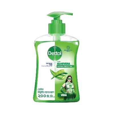 Dettol Handwash Aloe Vera Liquid Pump 200 ml