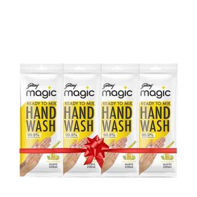 Godrej Magic Handwash Refill Lime & Aloevera 9 gm 4 pcs