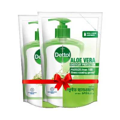 Dettol Handwash Aloe Vera Refill 170 ml Combo pack 2 pcs