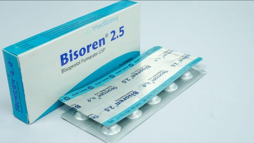 Bisoren2.5 mg Tablet per Strip