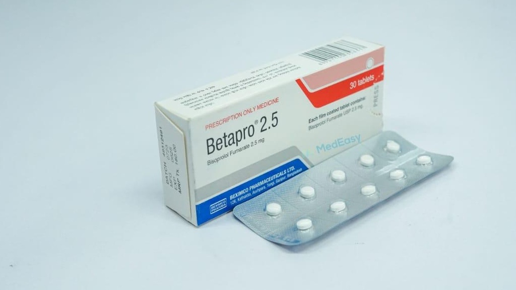 Betapro2.5 mg Tablet per Strip