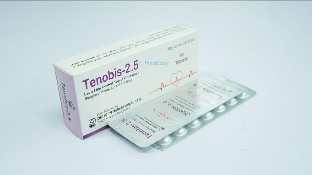 Tenobis2.5 mg Tablet per Strip