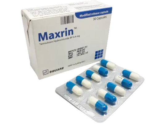 Maxrin0.4 mg Capsule per Strip