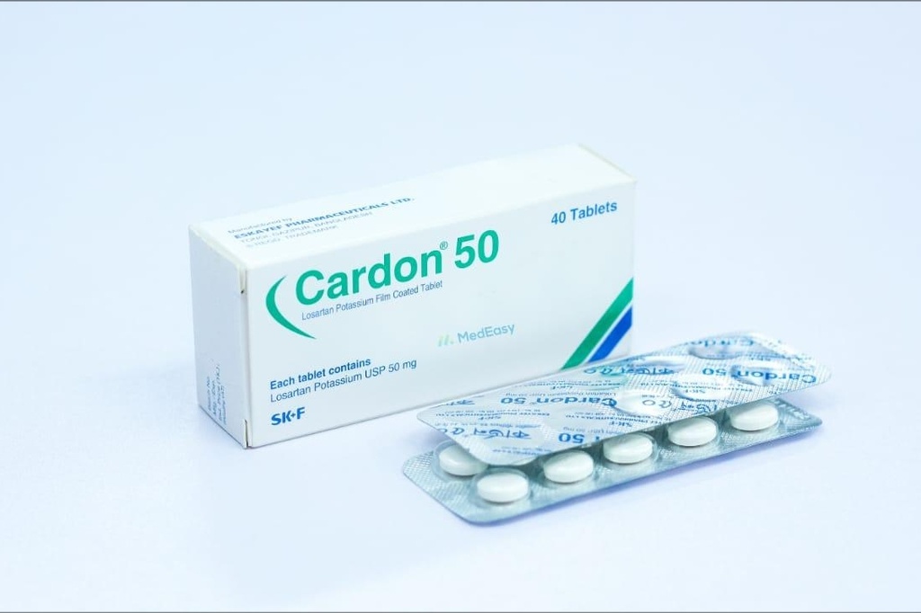 Cardon50 mg Tablet